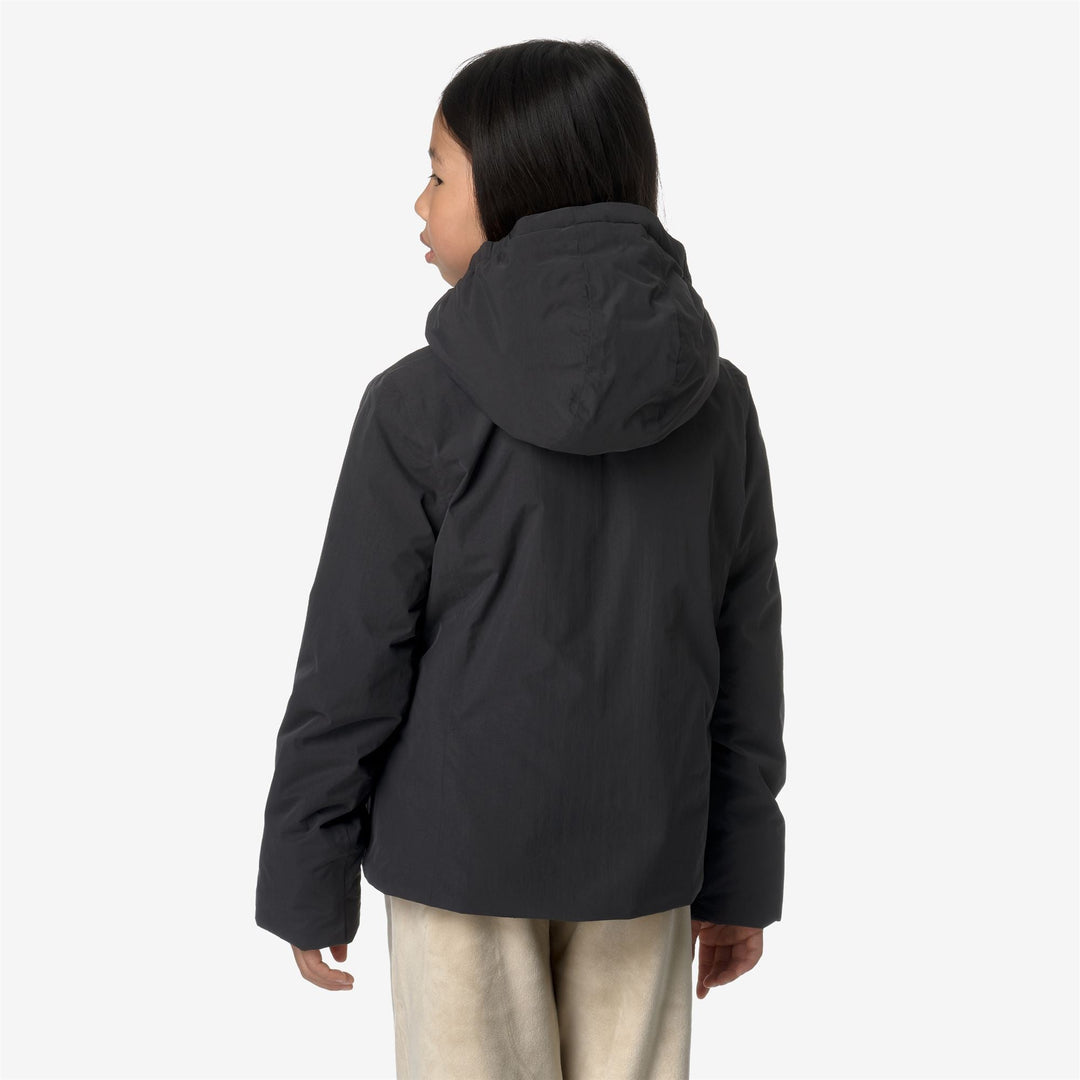 P. LILY SOFT TOUCH MARMOTTA - Jackets - Short - GIRL - BLACK P-BLUE A
