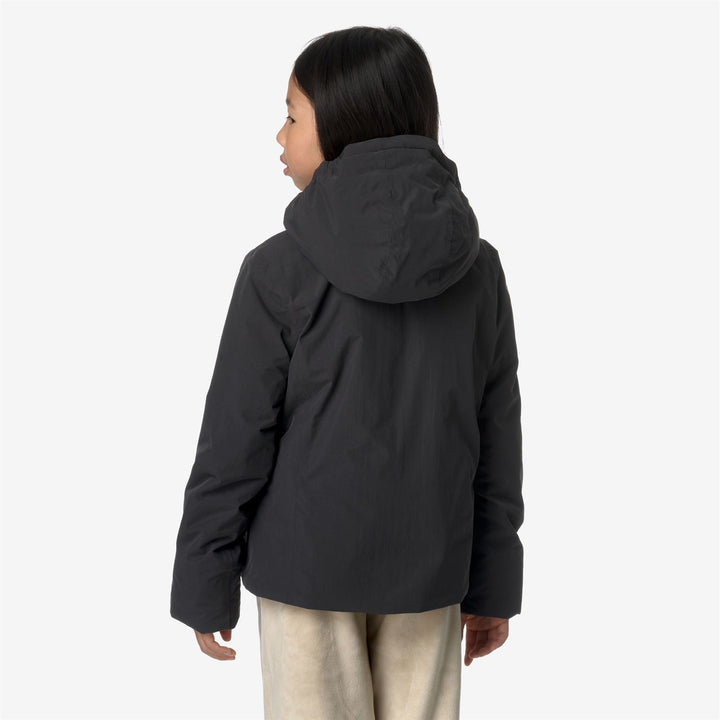 P. LILY SOFT TOUCH MARMOTTA - Jackets - Short - GIRL - BLACK P-BLUE A
