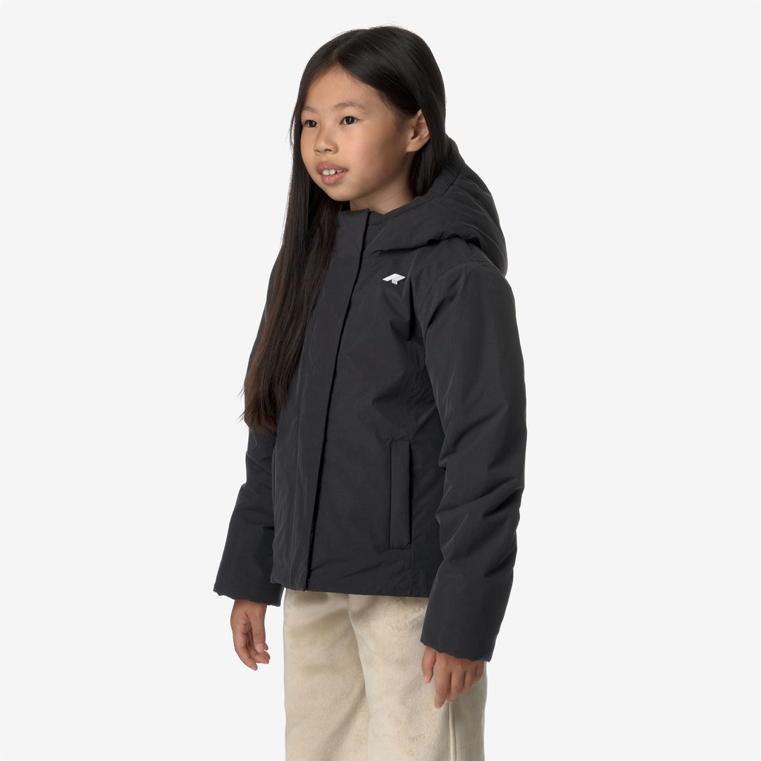 P. LILY SOFT TOUCH MARMOTTA - Jackets - Short - GIRL - BLACK P-BLUE A