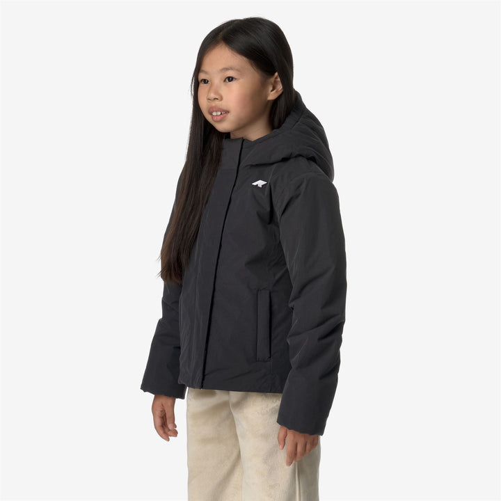 P. LILY SOFT TOUCH MARMOTTA - Jackets - Short - GIRL - BLACK P-BLUE A