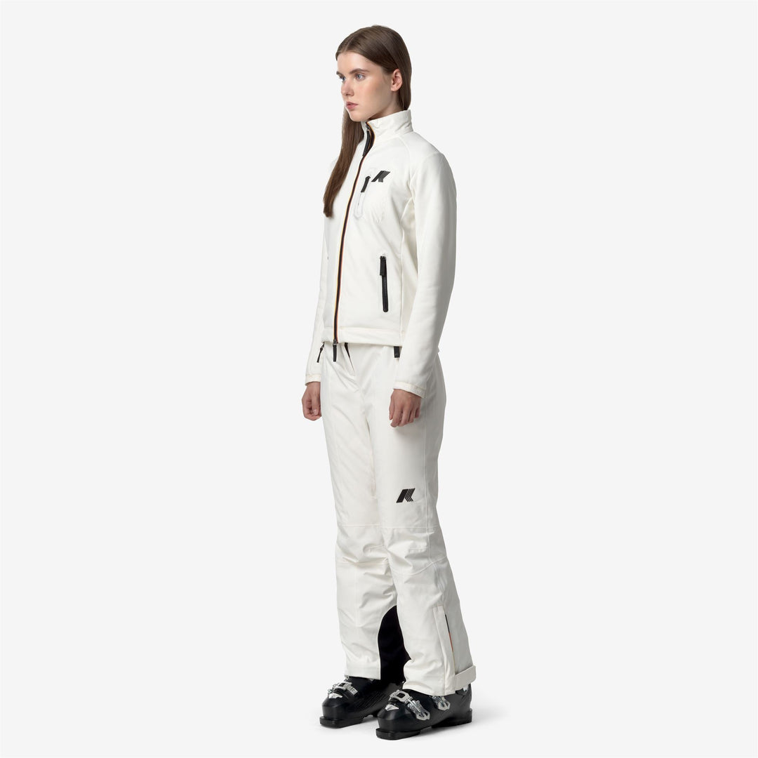 BONNEVAL MICROTWILL 2L - Pants - Sport Trousers - WOMAN - White Gardenia
