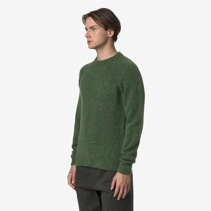RENOULT - Knitwear - Pull  Over - MAN - Green Mix