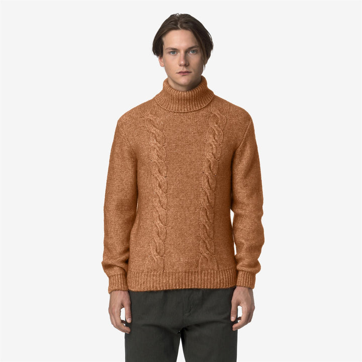 CIRAL - Knitwear - Pull  Over - MAN - Orange-Off White