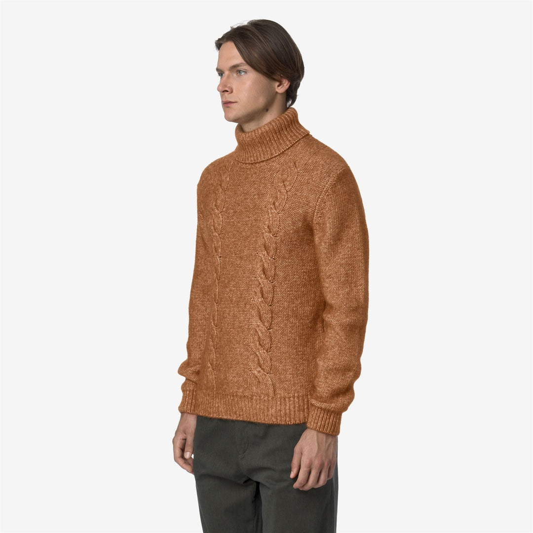 CIRAL - Knitwear - Pull  Over - MAN - Orange-Off White