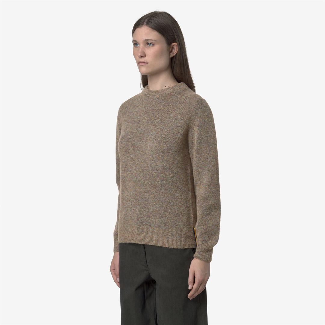 CLARISSE WOOL STRETCH - Knitwear - Pull  Over - WOMAN - Pink Dust Mix