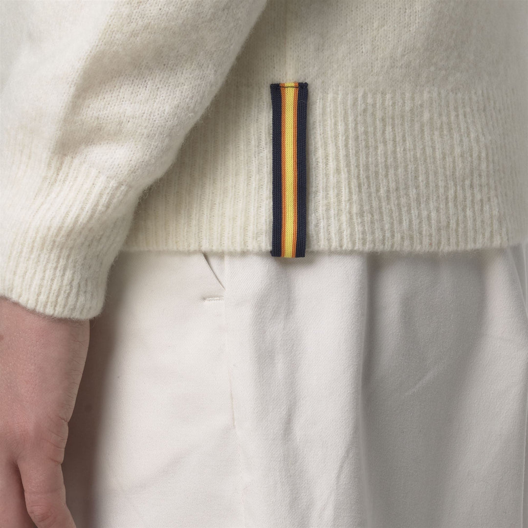 CLARISSE WOOL STRETCH - Knitwear - Pull  Over - WOMAN - White Gardenia