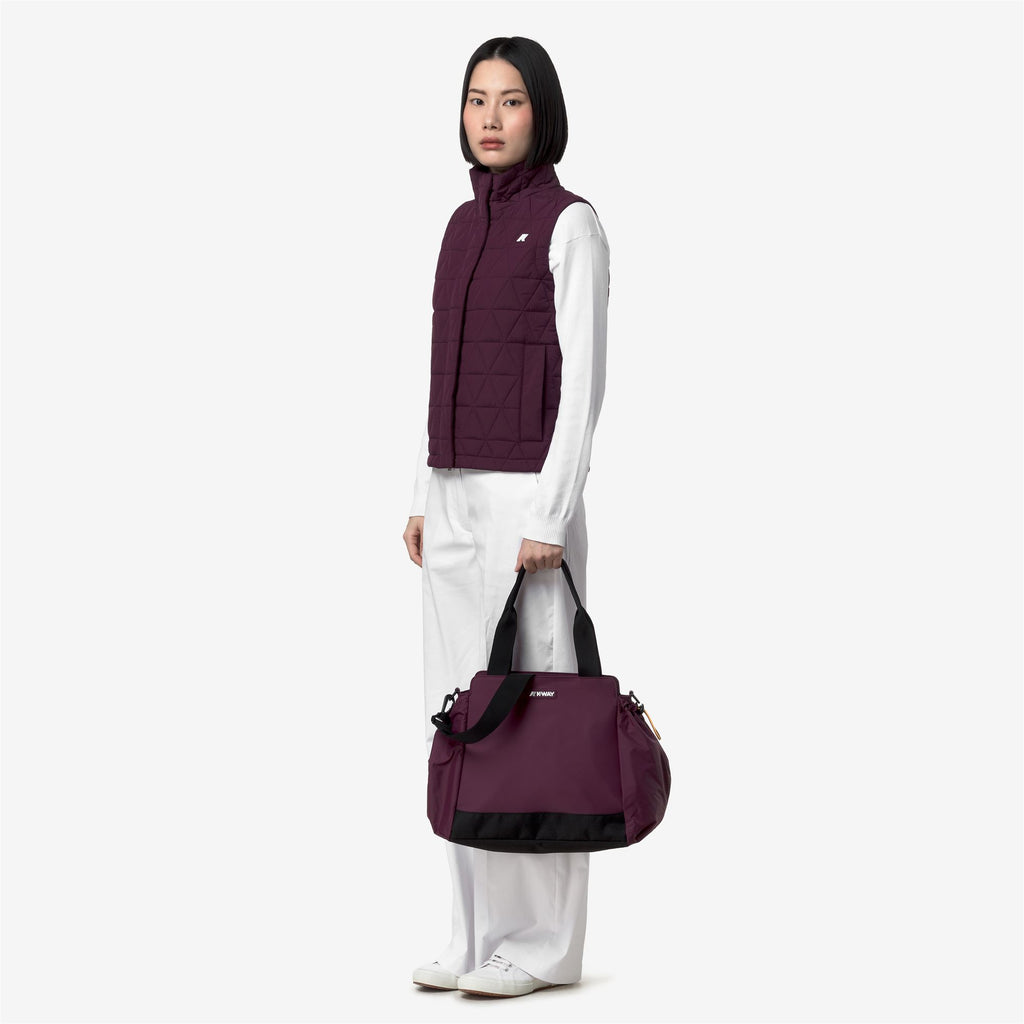 Bags_Woman_AISY_Tote Bag_Violet Mauve Wine - Commercial 6