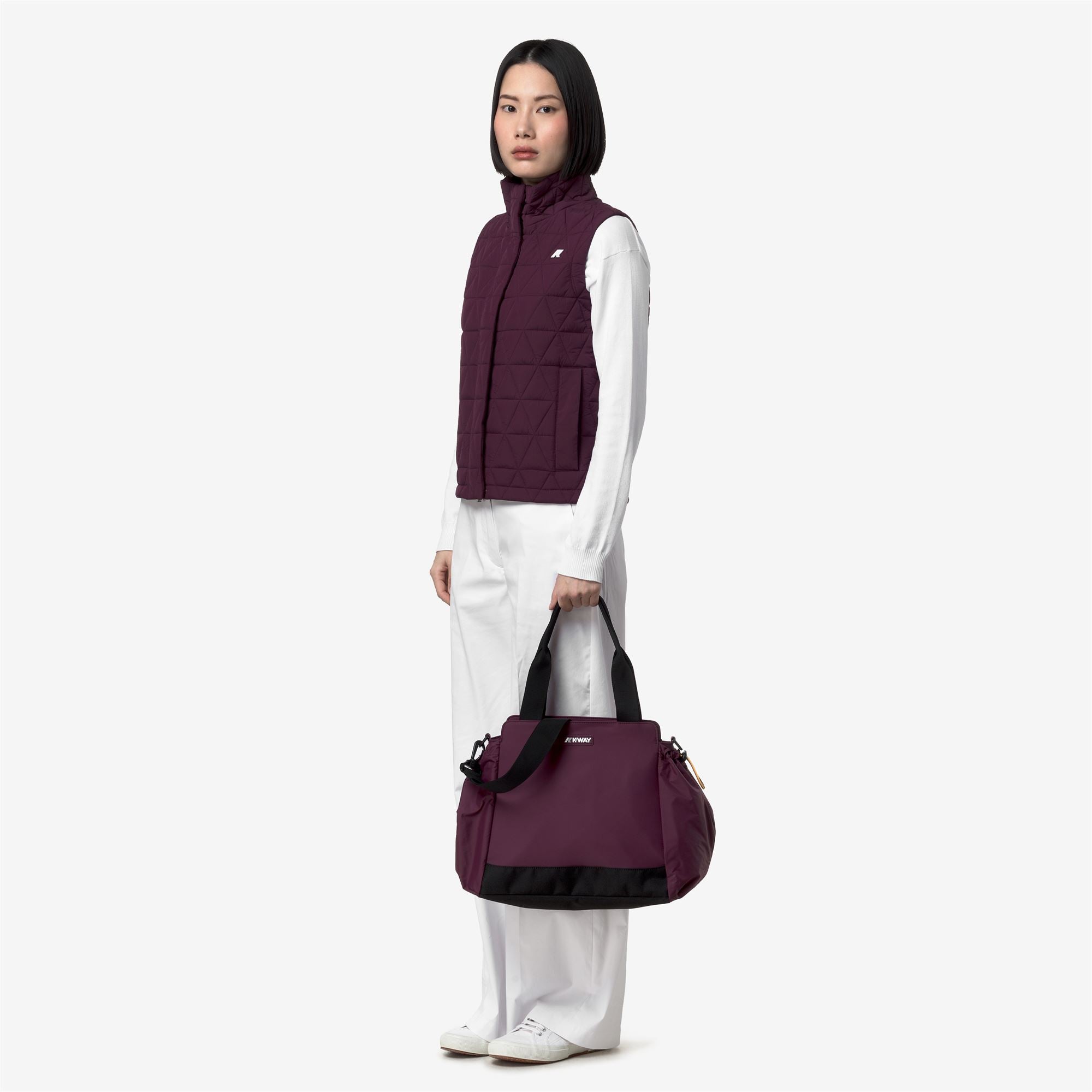 Bags_Woman_AISY_Tote Bag_Violet Mauve Wine - Commercial 6
