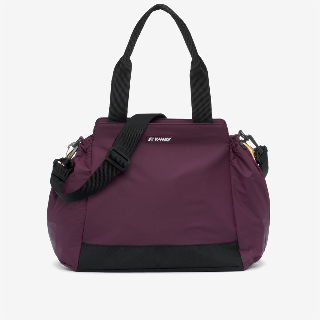 Bags_Woman_AISY_Tote Bag_Violet Mauve Wine - Commercial 1