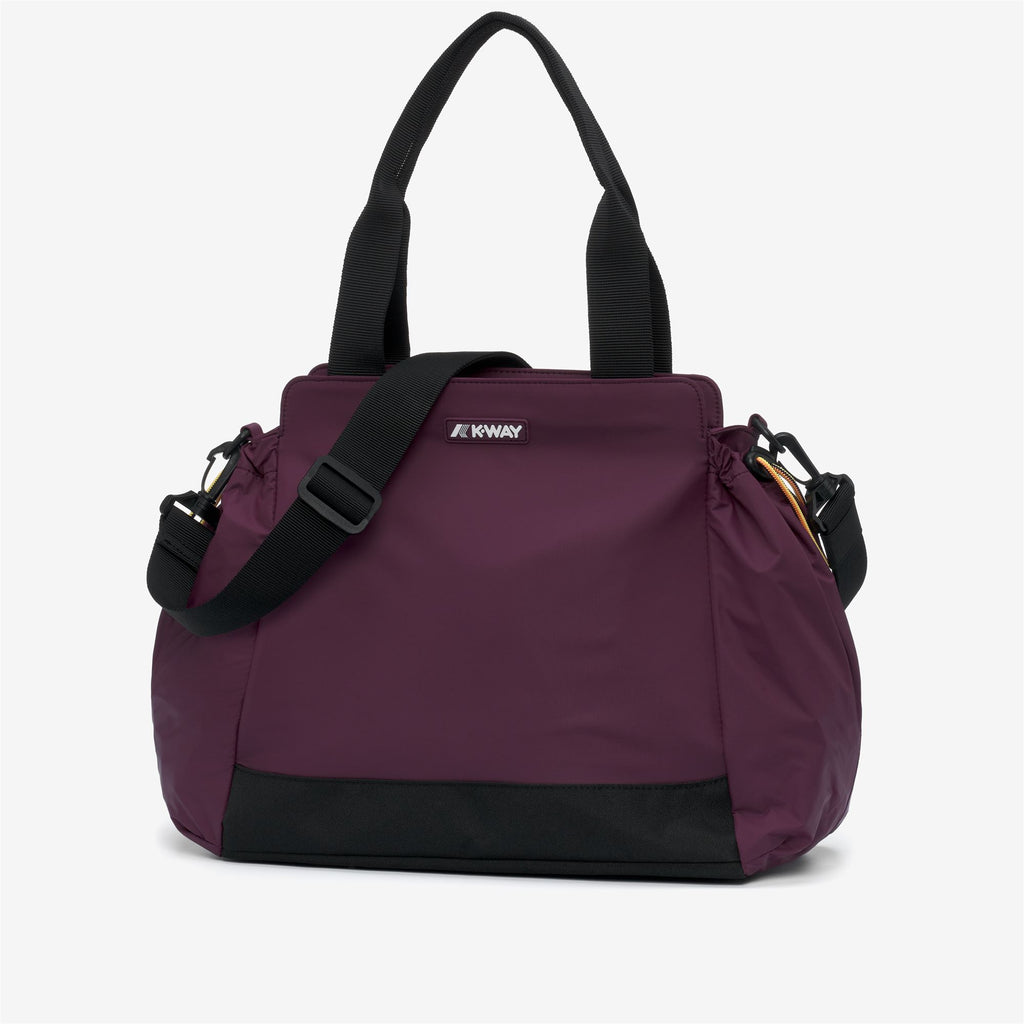 Bags_Woman_AISY_Tote Bag_Violet Mauve Wine - Commercial 2