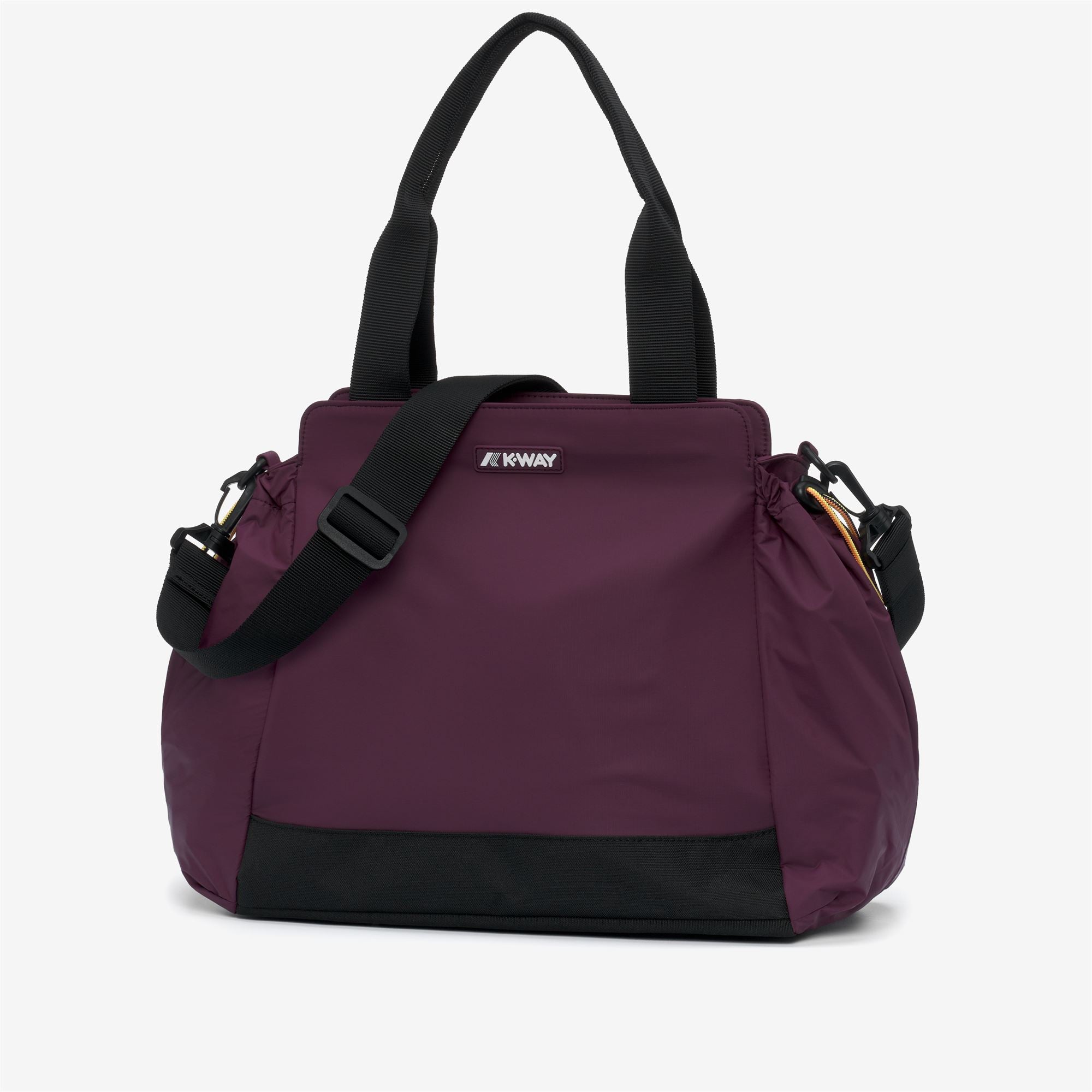 Bags_Woman_AISY_Tote Bag_Violet Mauve Wine - Commercial 2