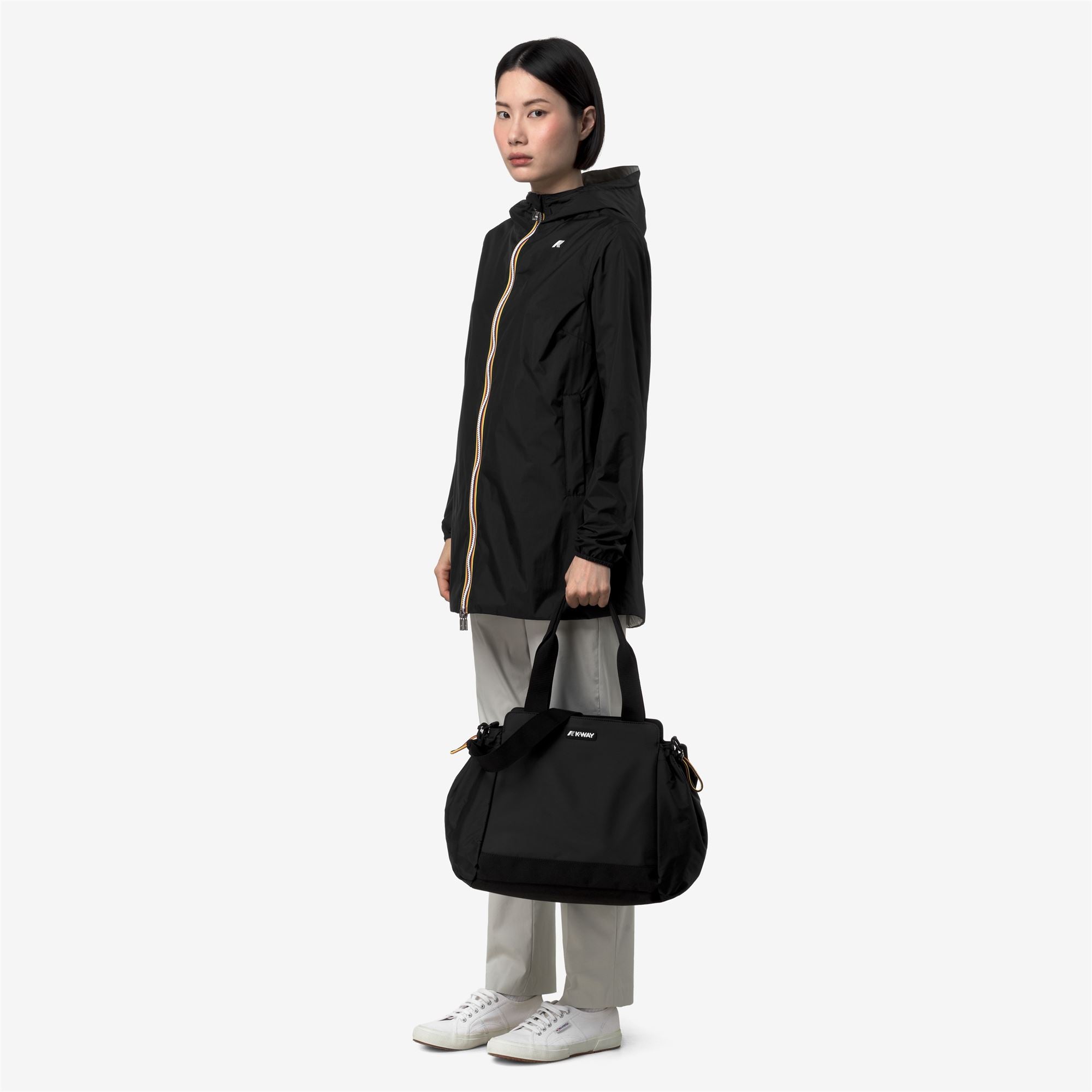 Bags_Woman_AISY_Tote Bag_Black Pure - Commercial 6