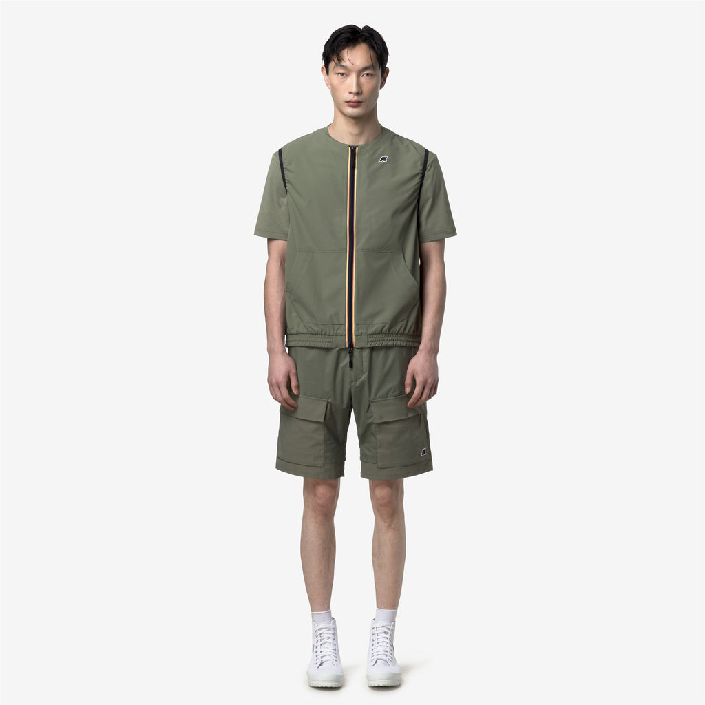Fleece_Man_SISEL_Jumper_Green Lichen - Commercial 4