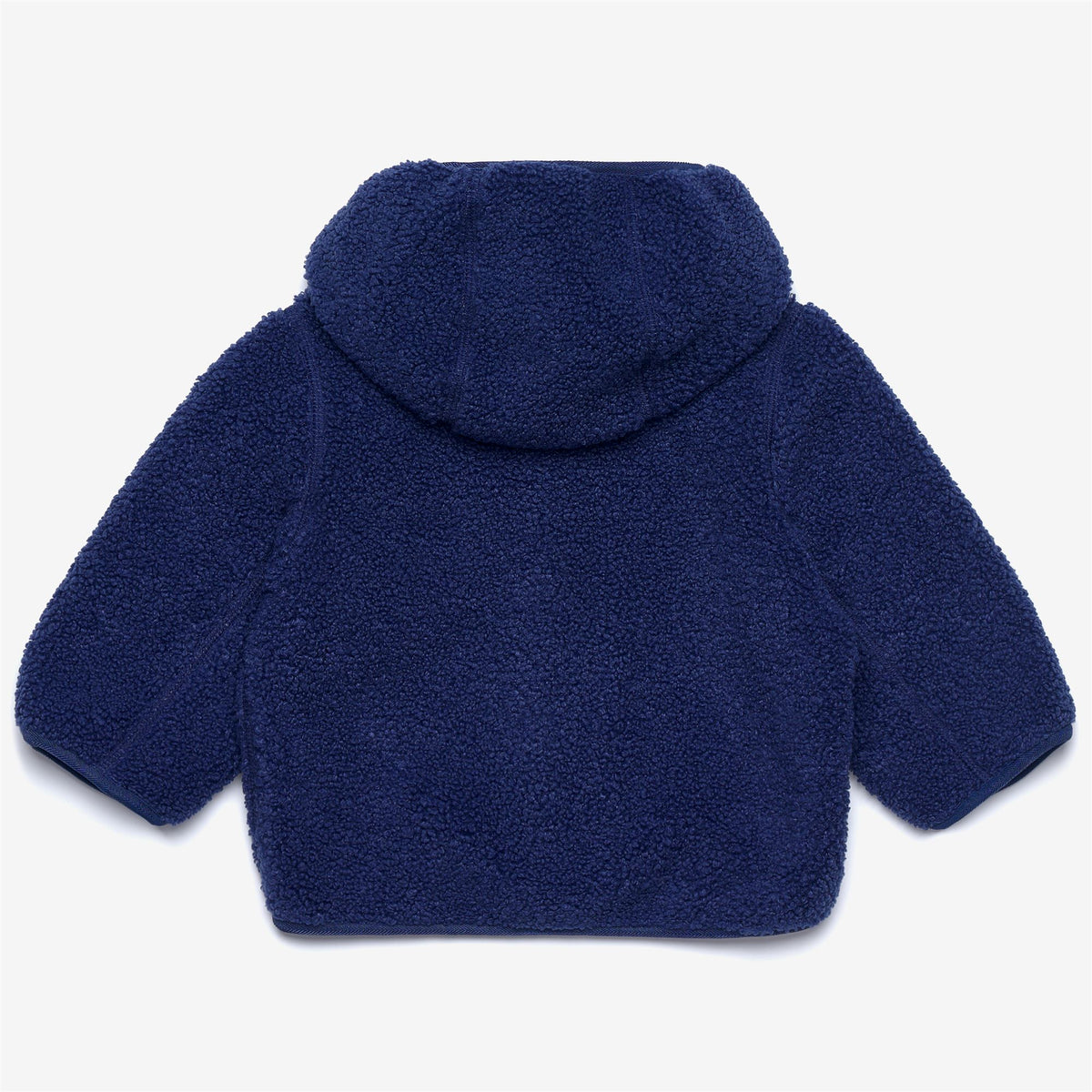Fleece_KID UNISEX_E. JANNE POLAR_Hoodie Full Zip_Blue Deep Cobalt - Blue Deep Cobalt - Commercial 2