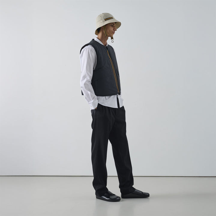 WES PADDED SOEUR - Jackets - Vest - WOMAN - Black Sand-Brown Coffee