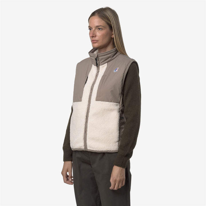 VITAL 4.0 ORSETTO - Fleece - Vest - UNISEX - Beige Taupe-Ecru