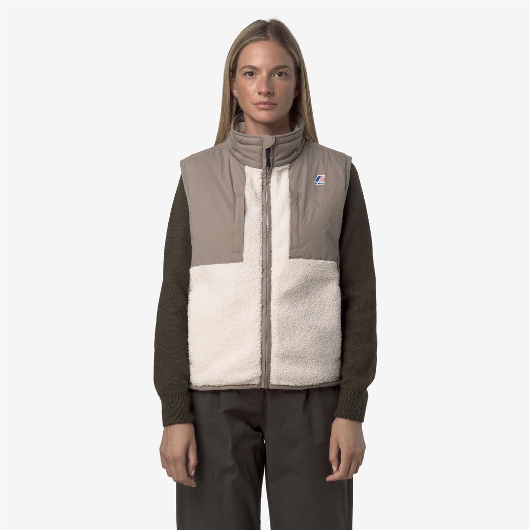 VITAL 4.0 ORSETTO - Fleece - Vest - UNISEX - Beige Taupe-Ecru