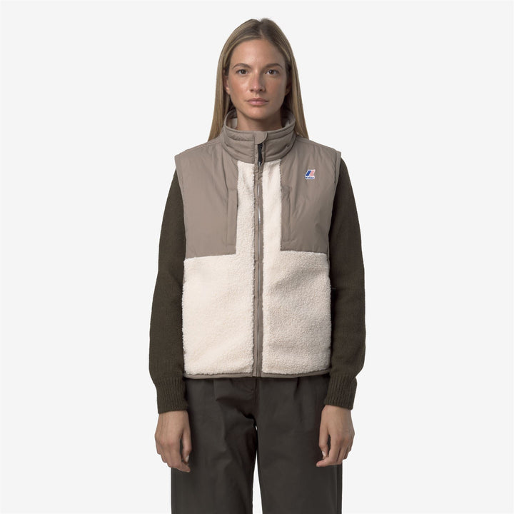 VITAL 4.0 ORSETTO - Fleece - Vest - UNISEX - Beige Taupe-Ecru