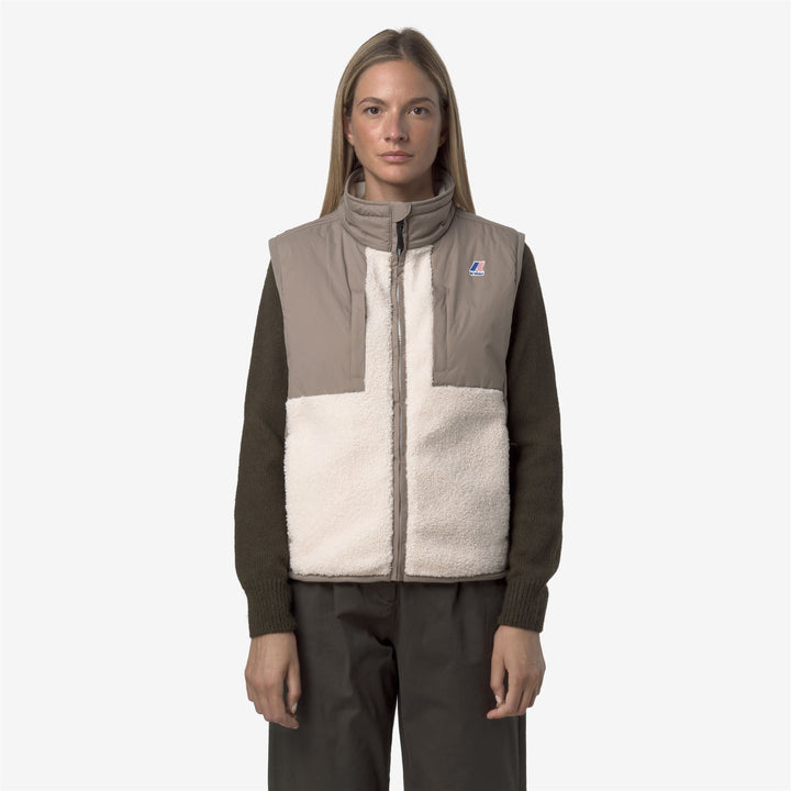 VITAL 4.0 ORSETTO - Fleece - Vest - UNISEX - Beige Taupe-Ecru