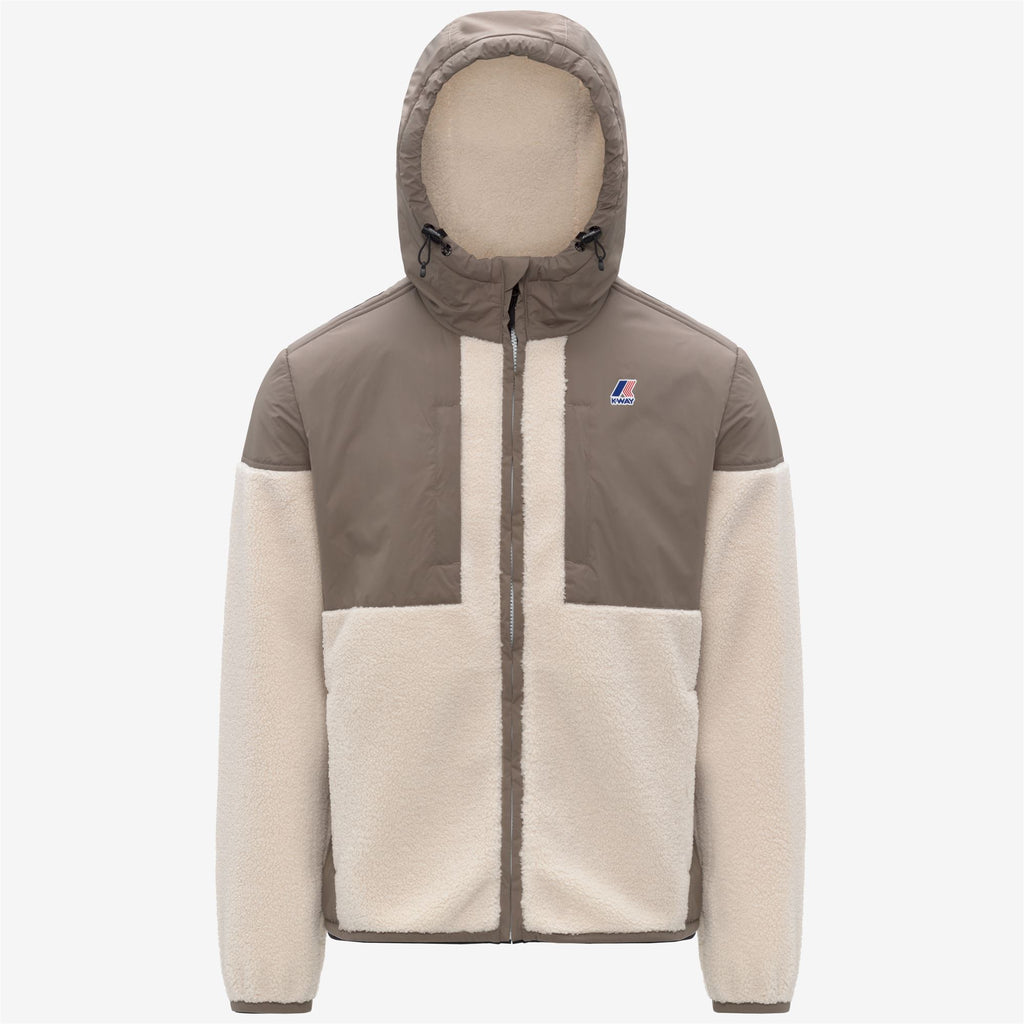 Fleece_UNISEX_SAMSON 4.0 ORSETTO_Hoodie Full Zip_Beige Taupe-Ecru - Commercial 7