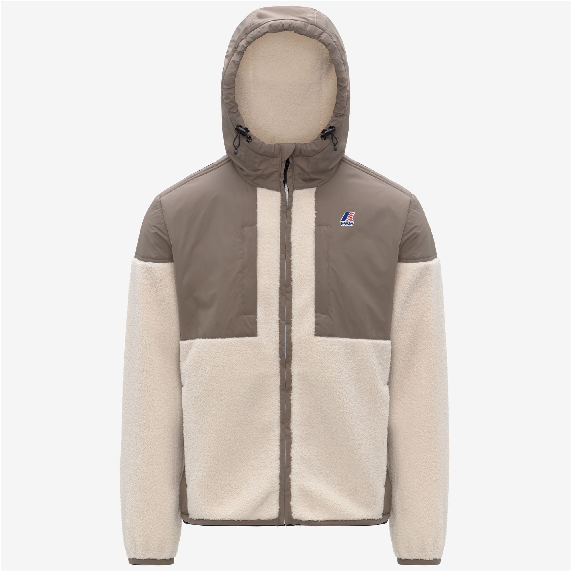 Fleece_UNISEX_SAMSON 4.0 ORSETTO_Hoodie Full Zip_Beige Taupe-Ecru - Commercial 7