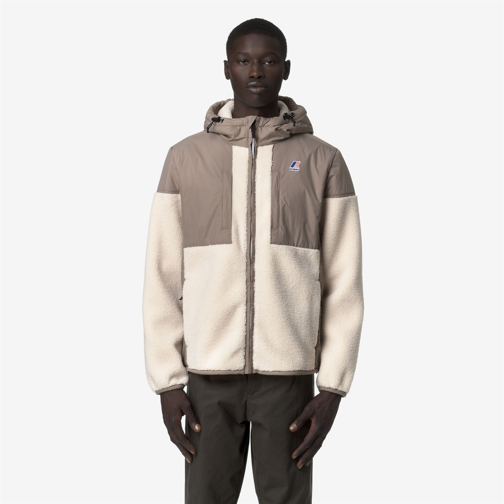 Fleece_UNISEX_SAMSON 4.0 ORSETTO_Hoodie Full Zip_Beige Taupe-Ecru - Commercial 2