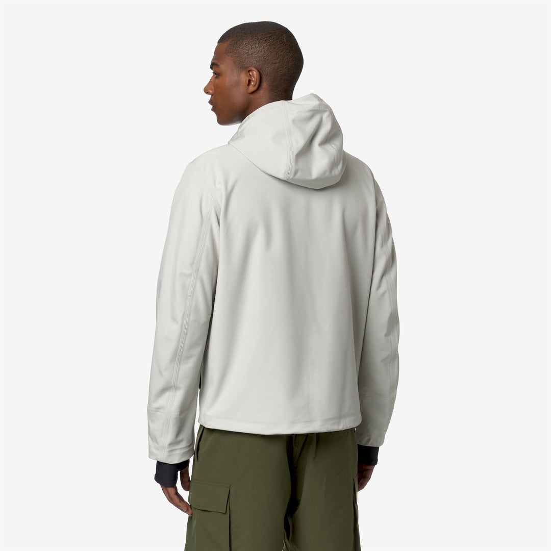 Jackets_MAN_JACKO BONDED JERSEY_Short_BEIGE LT - DressedFrontDouble