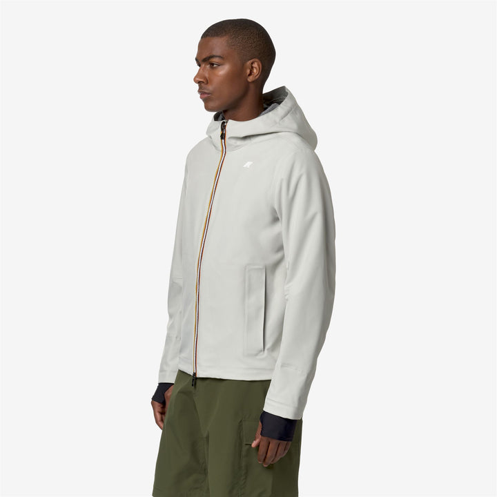 Jackets_MAN_JACKO BONDED JERSEY_Short_BEIGE LT - Detail