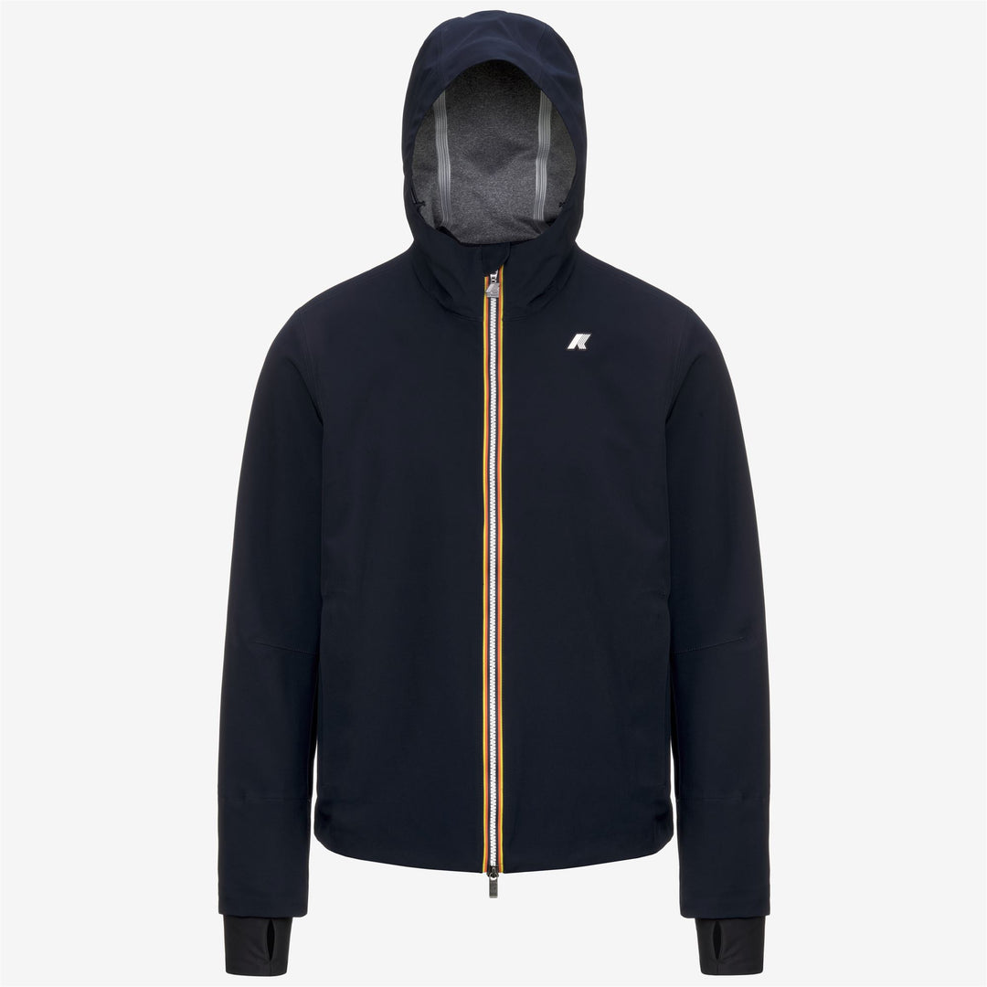 Jackets_MAN_JACKO BONDED JERSEY_Short_Blue Depth - Photo