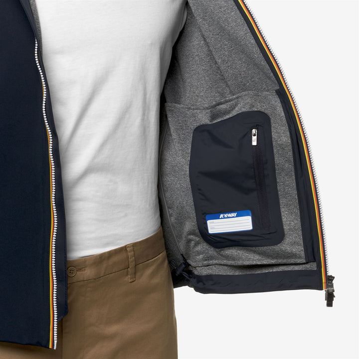 Jackets_MAN_JACKO BONDED JERSEY_Short_Blue Depth - DetailDouble