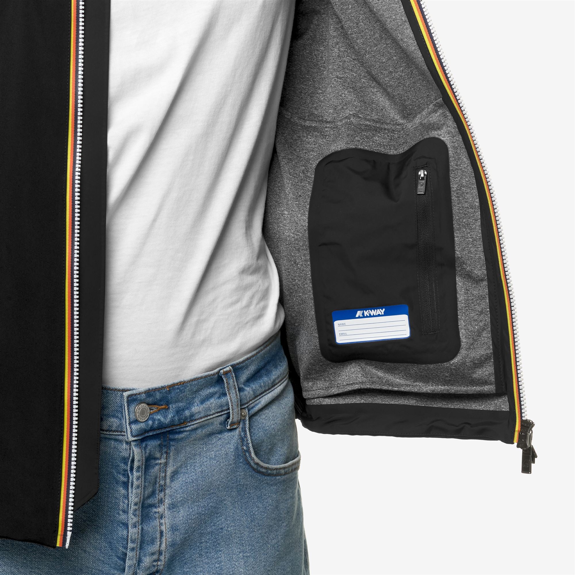 Jackets_MAN_JACKO BONDED JERSEY_Short_Black Pure - Commercial 7