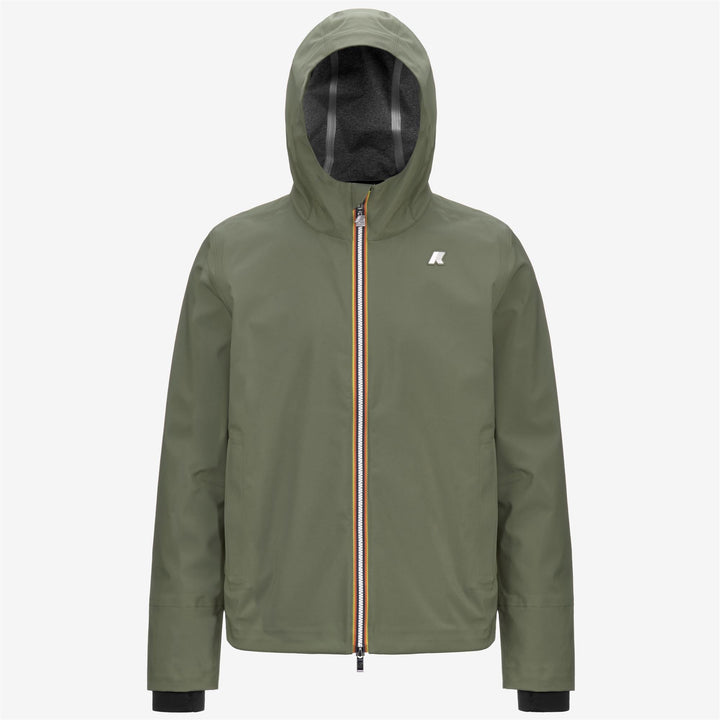 JACKO BONDED JERSEY - Jackets - Short - MAN - GREEN LICHEN