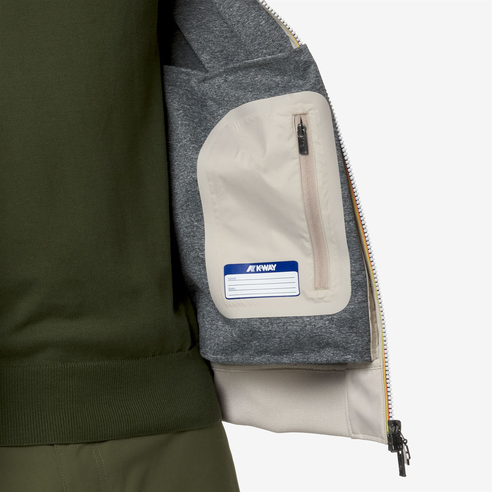 Jackets_MAN_ARSENE BONDED JERSEY_Short_BEIGE LT - DetailDouble