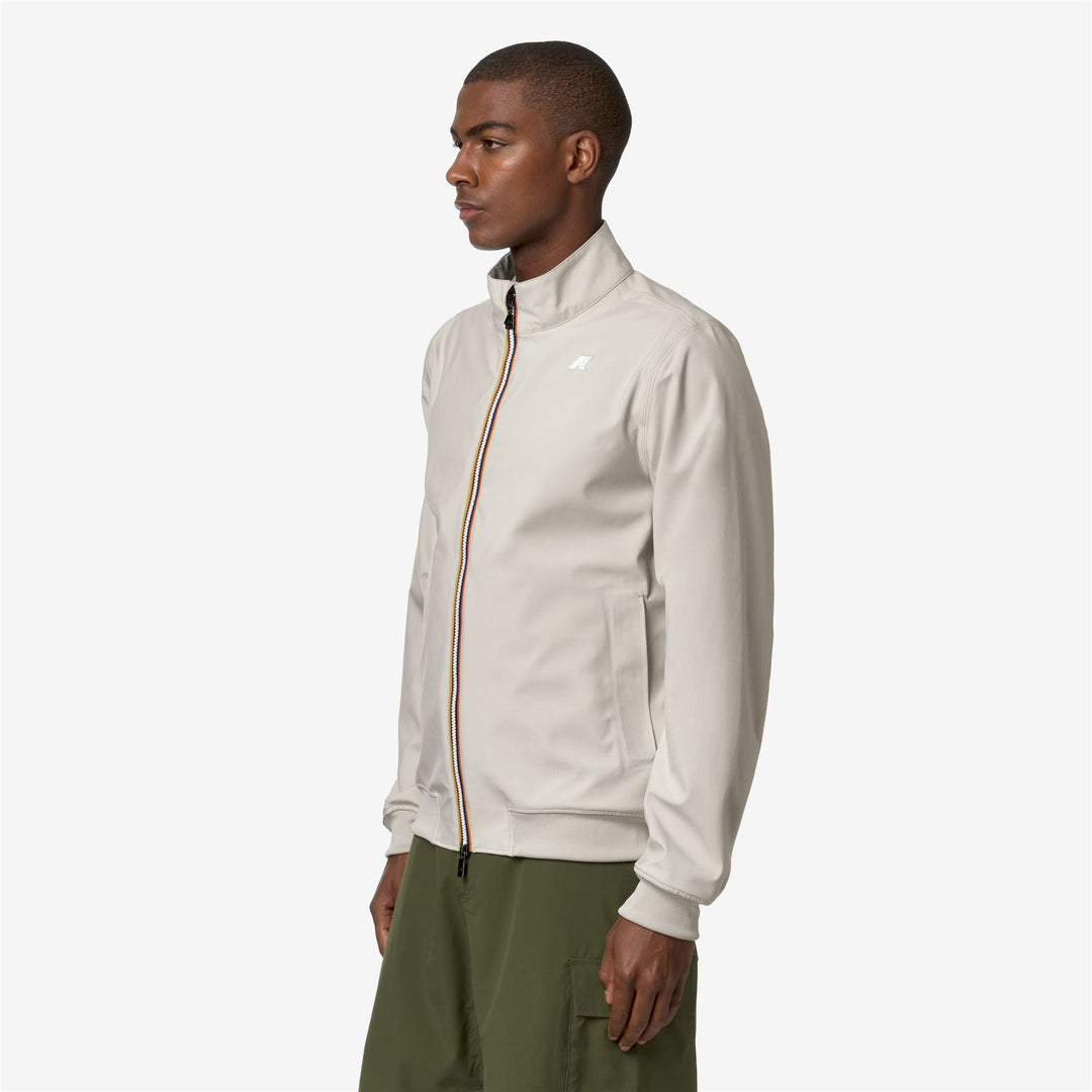 ARSENE BONDED JERSEY - Jackets - Short - MAN - BEIGE LT