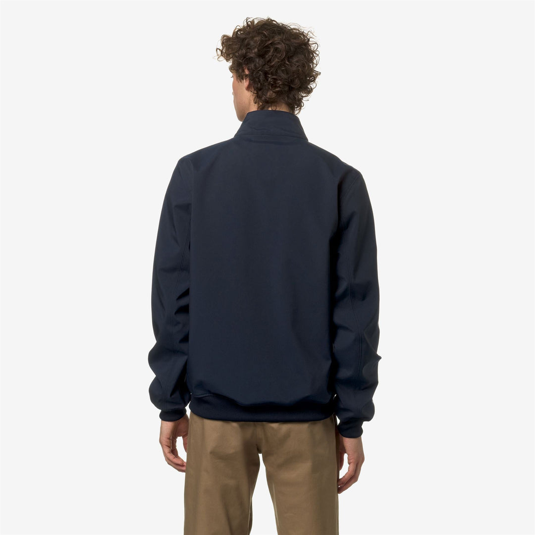 ARSENE BONDED JERSEY - Jackets - Short - MAN - BLUE DEPTH