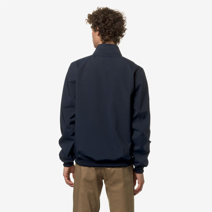 ARSENE BONDED JERSEY - Jackets - Short - MAN - BLUE DEPTH