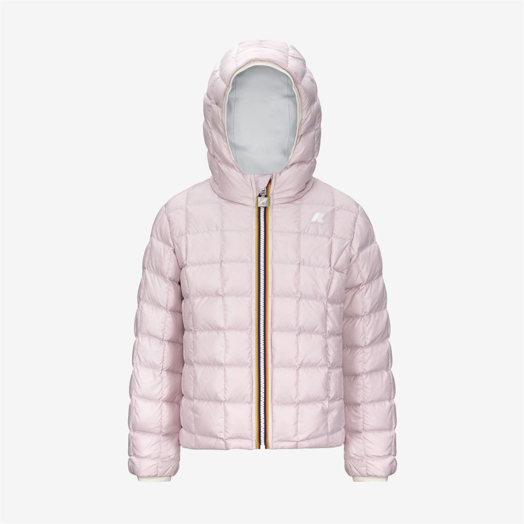 Jackets_GIRL_P. LILY ST THERMO DOUBLE_Short_White Gardenia - Rose Hushed - Commercial 2