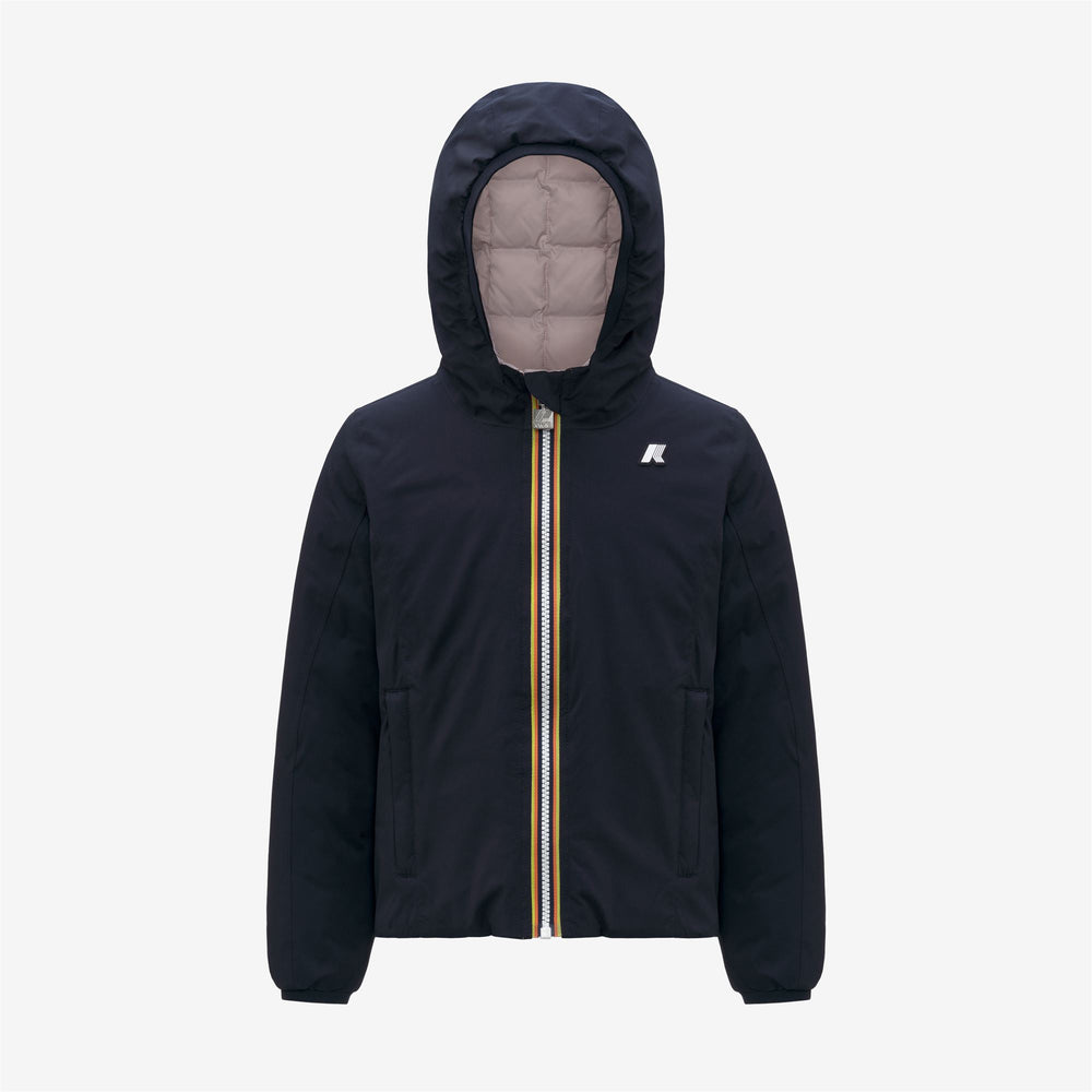 Jackets_GIRL_P. LILY ST THERMO DOUBLE_Short_Blue Depth - Rose Hushed - Photo