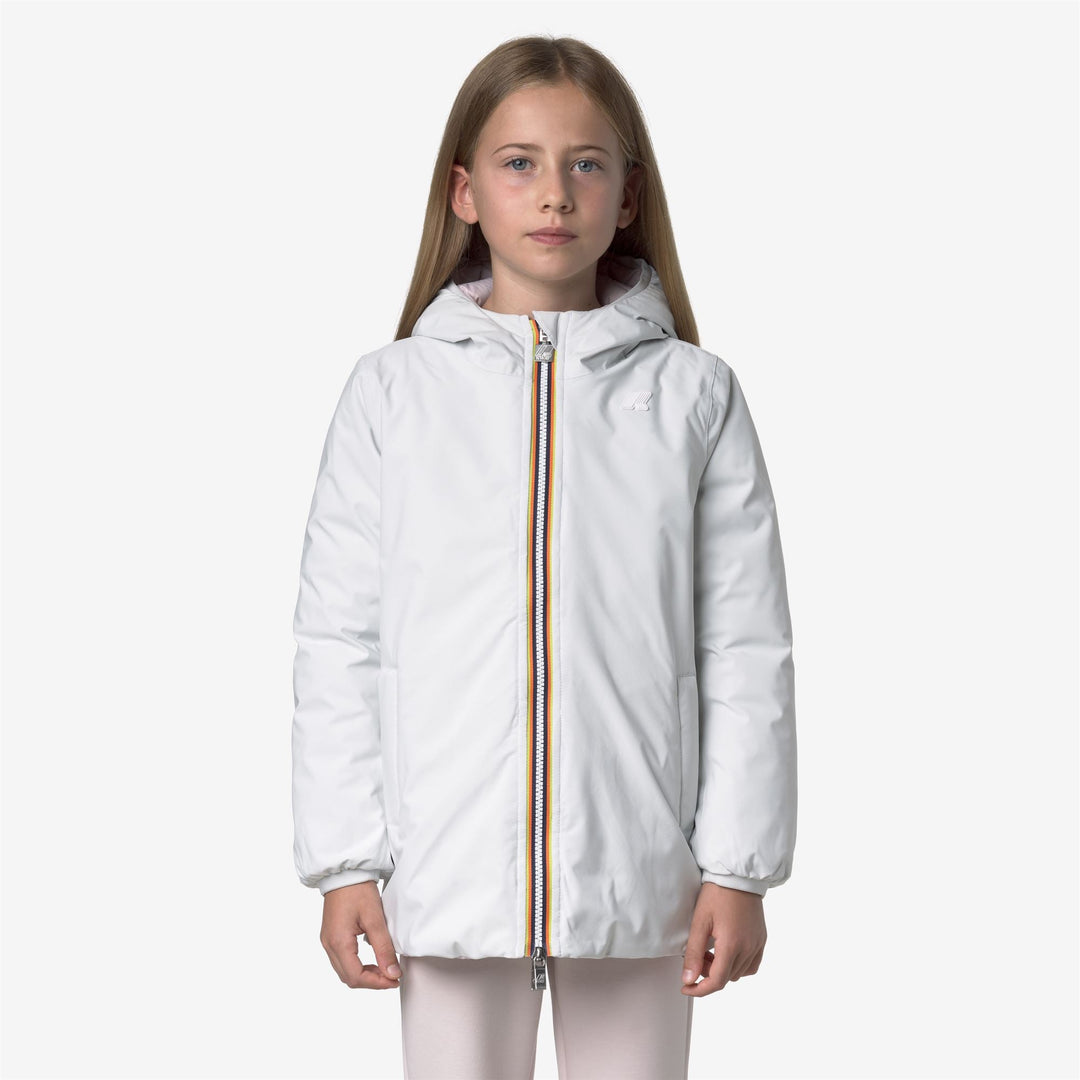 P. SOPHIE ST THERMO REVERSIBLE - Jackets - Mid - GIRL - White Gardenia-Rose Hushed