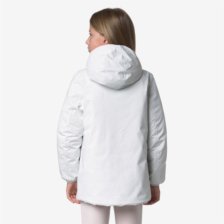 P. SOPHIE ST THERMO REVERSIBLE - Jackets - Mid - GIRL - White Gardenia-Rose Hushed