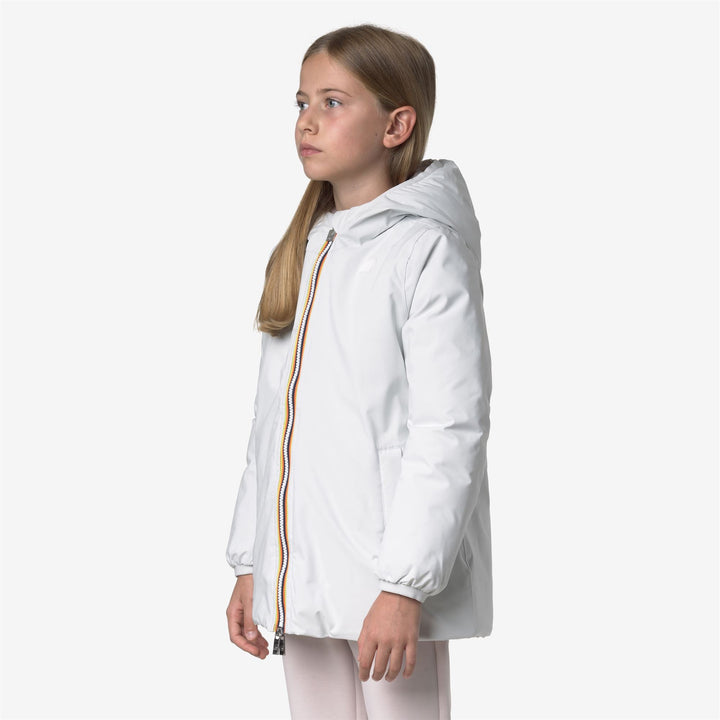 P. SOPHIE ST THERMO REVERSIBLE - Jackets - Mid - GIRL - White Gardenia-Rose Hushed