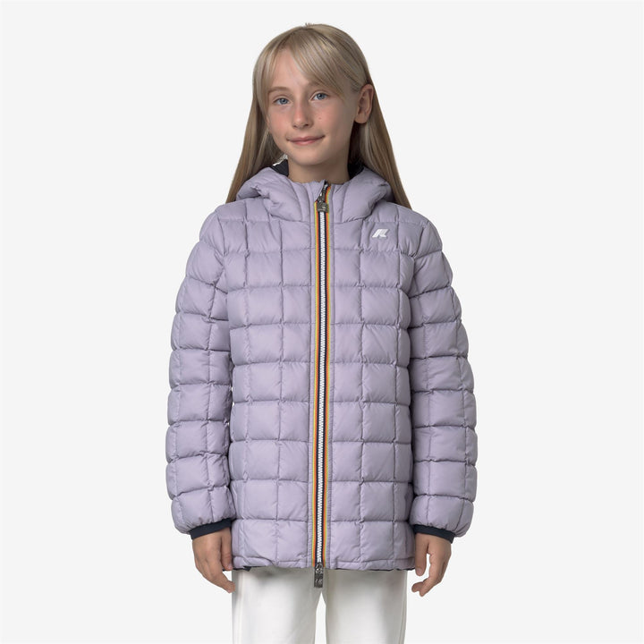 P. SOPHIE ST THERMO REVERSIBLE - Jackets - Mid - GIRL - Blue Depth-Violet Lavender
