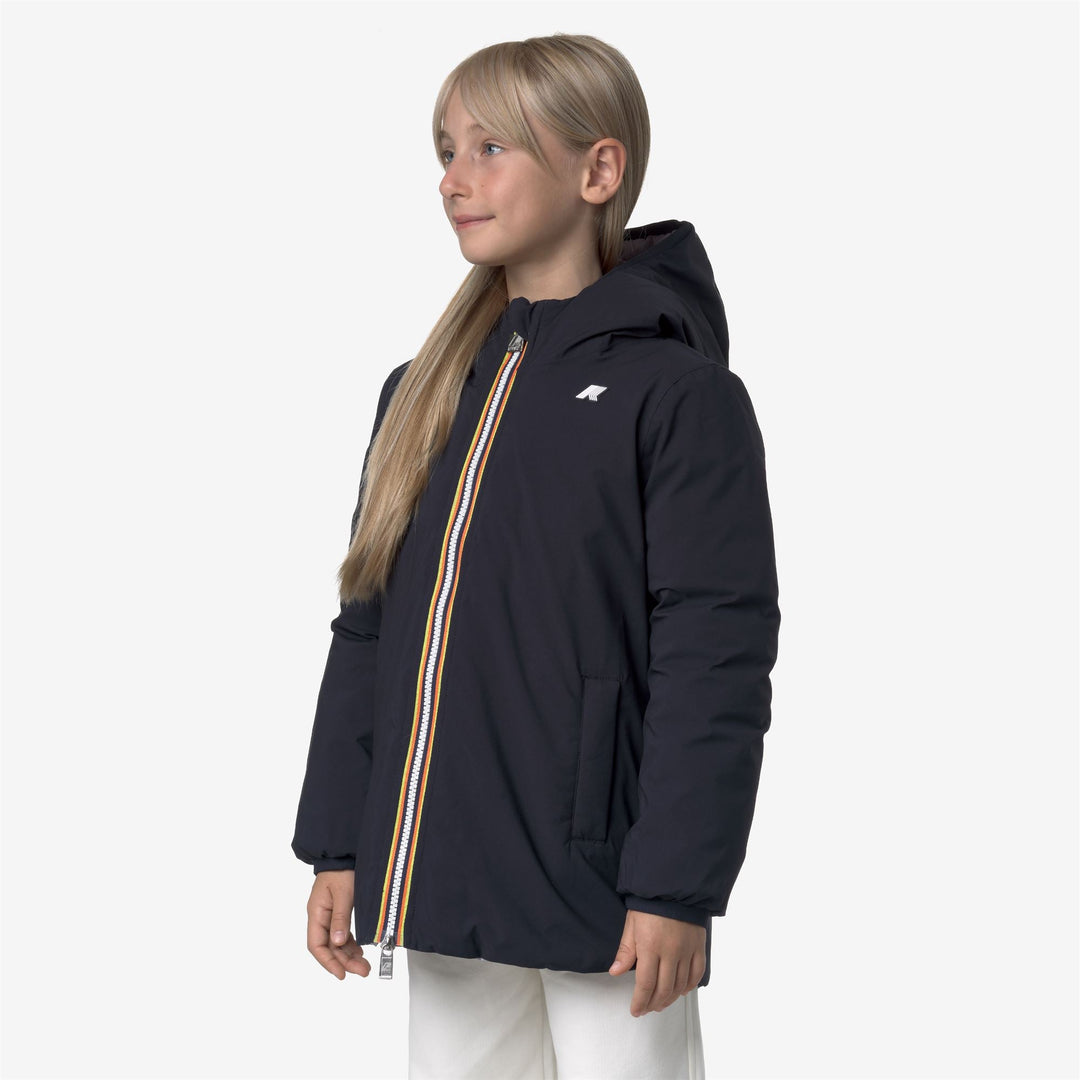 P. SOPHIE ST THERMO REVERSIBLE - Jackets - Mid - GIRL - Blue Depth-Violet Lavender