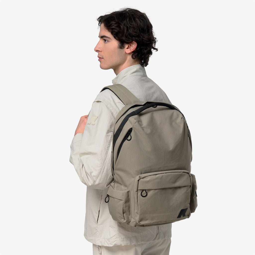 Bags_Unisex_ANAIS_Backpack_Grey Tortora - Commercial 5