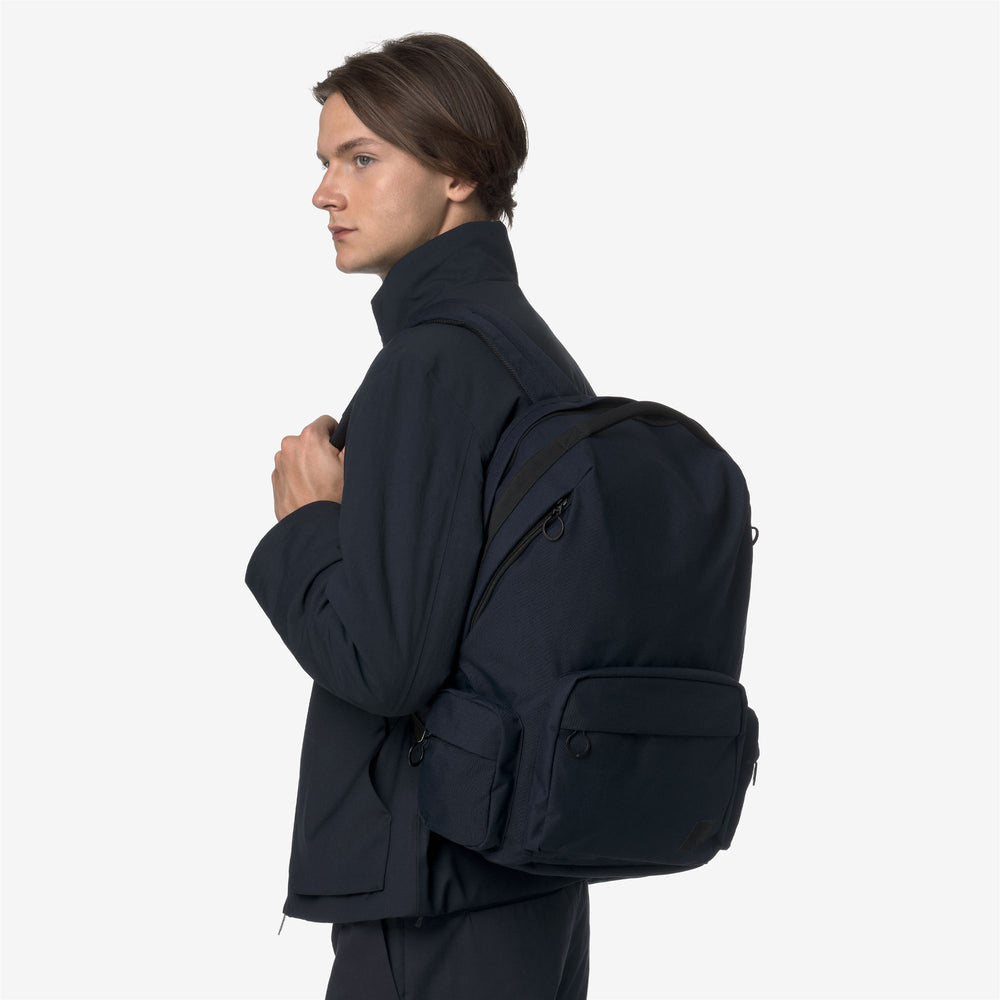 Bags_UNISEX_ANAIS_Backpack_Blue Depth - DressedBack