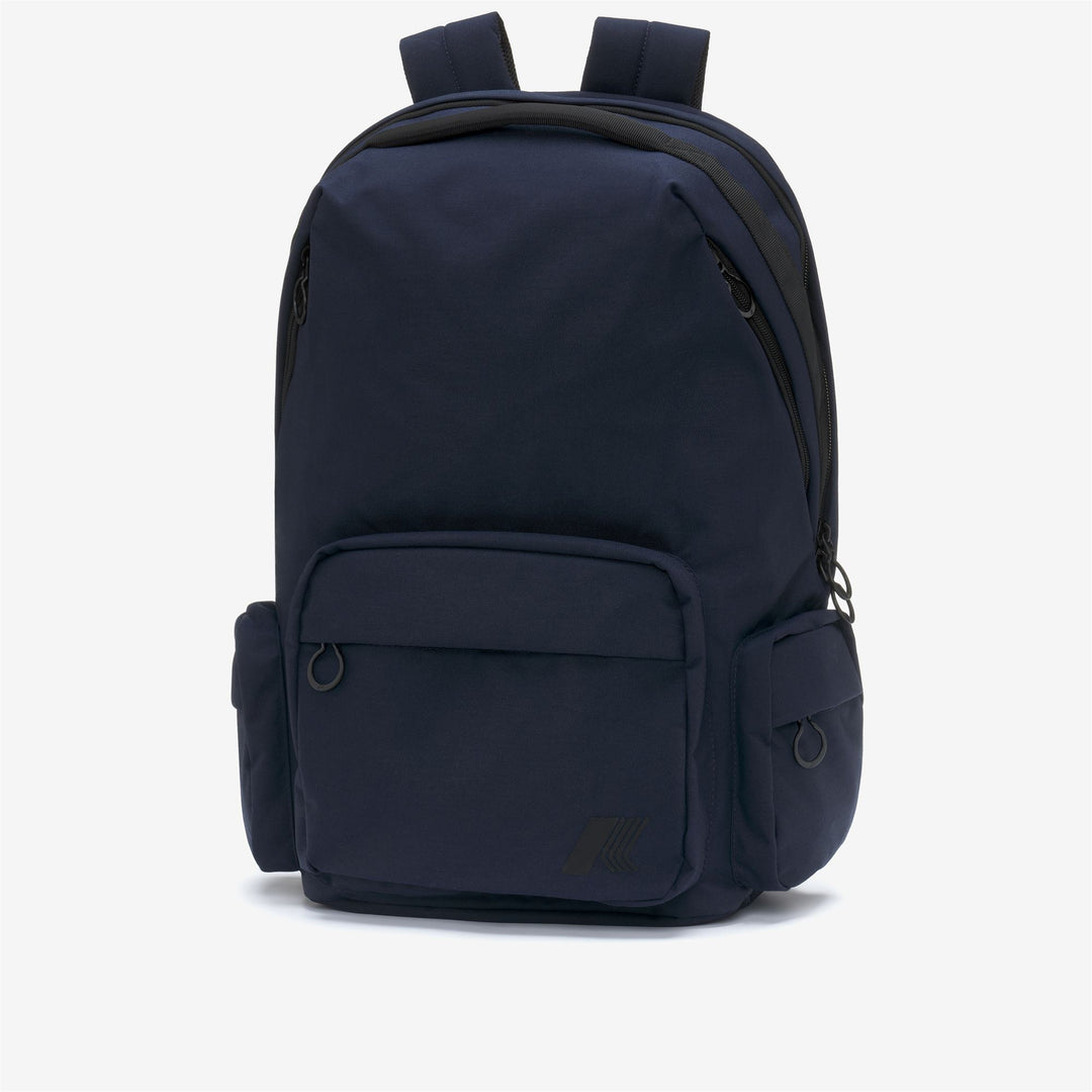 Bags_UNISEX_ANAIS_Backpack_Blue Depth - DressedFront