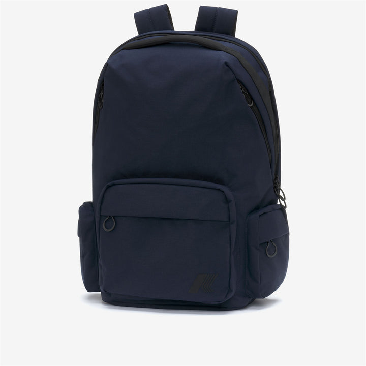 Bags_UNISEX_ANAIS_Backpack_Blue Depth - DressedFront