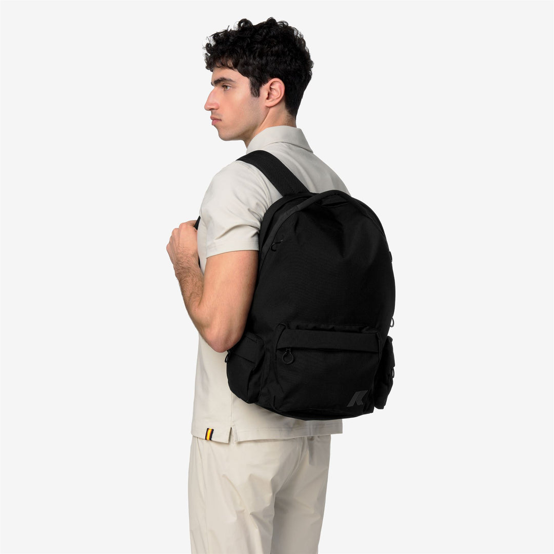 Bags_UNISEX_ANAIS_Backpack_Black Pure - DressedBack