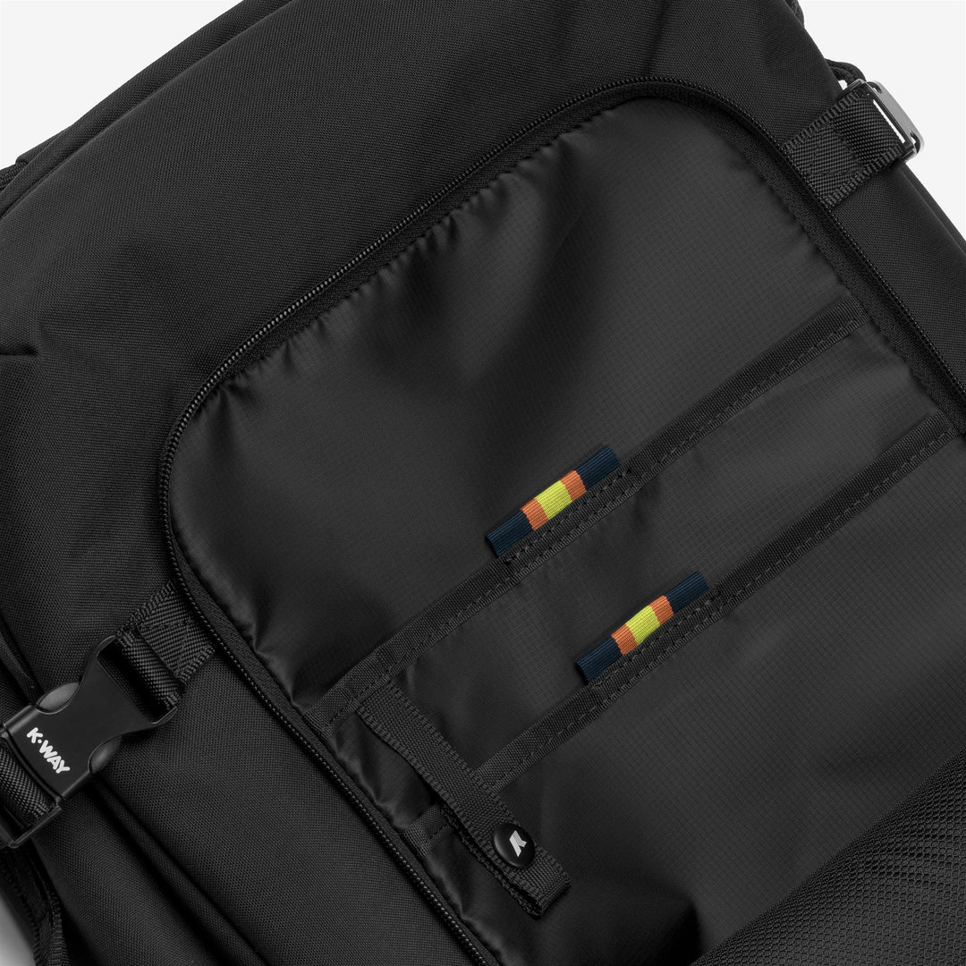 Bags_UNISEX_SALOME_Backpack_Black Pure - DressedSide