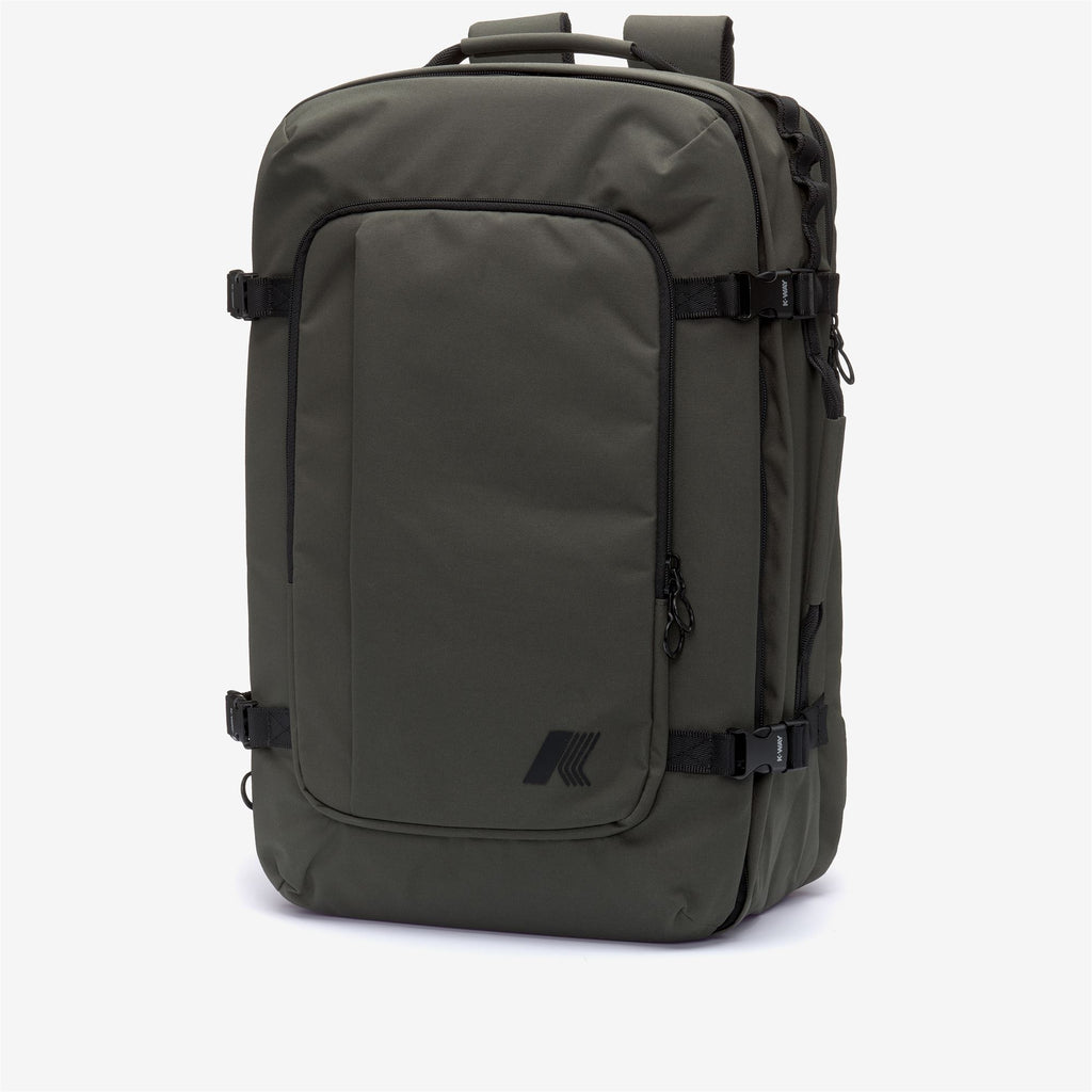 Bags_UNISEX_SALOME_Backpack_GREEN BLACKISH - Commercial 2
